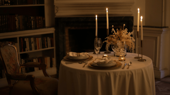 Dinner with a perfect letter-min