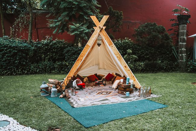 Tipi en casa